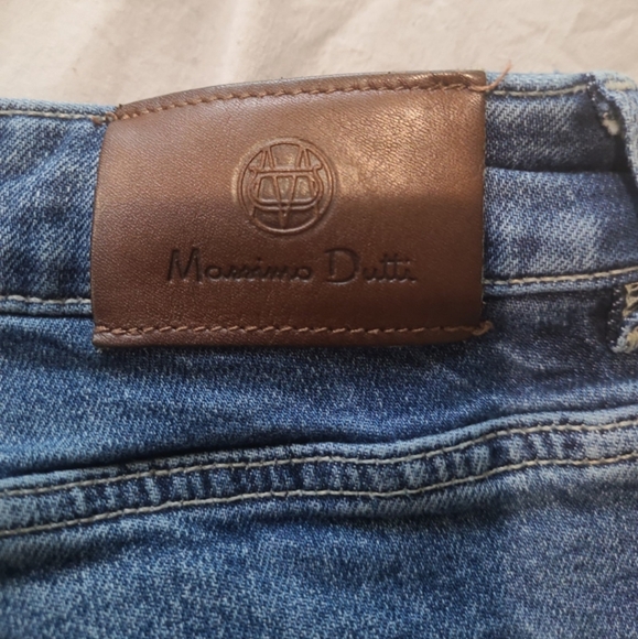 massimo dutti Womens SZ 8 mid rise slim cropped jeans - Picture 3 of 12